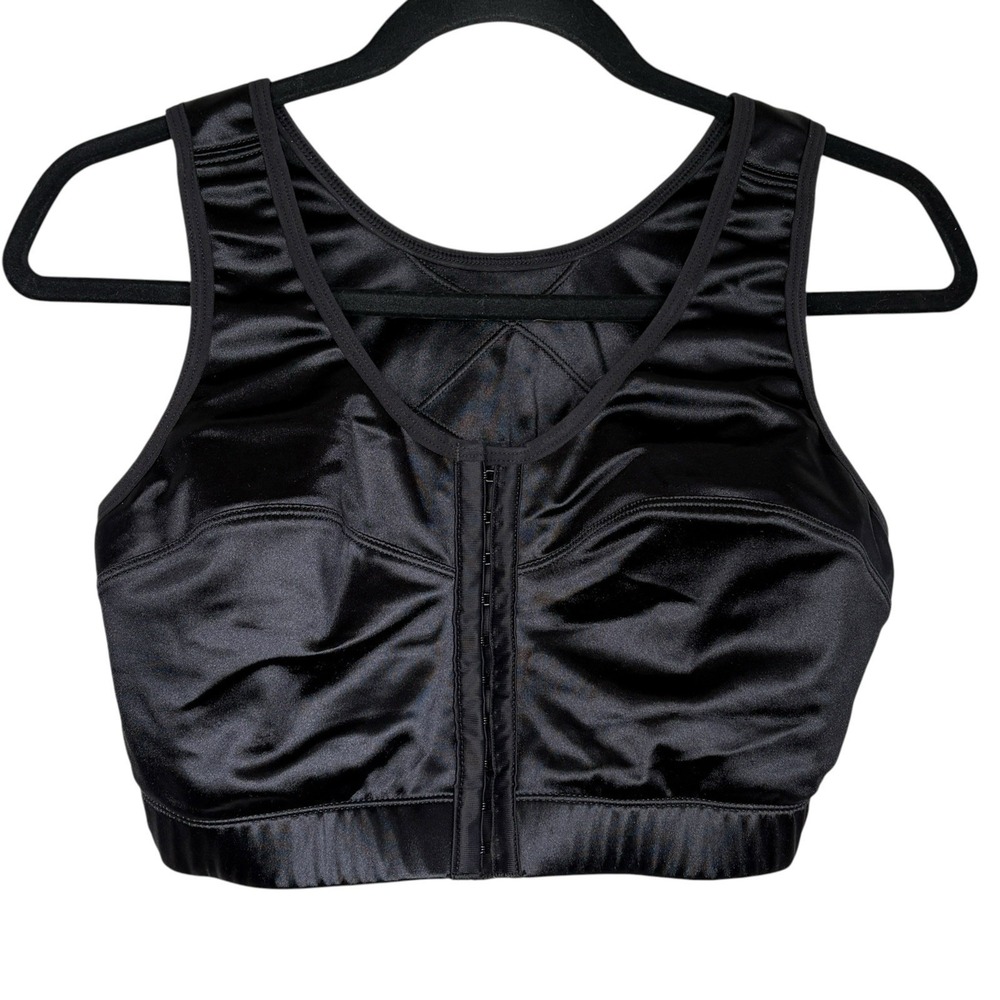 Enell High Impact Sports Bra Sz 2 Bust 38-42" Rib 33-35" Front Hook Wireless